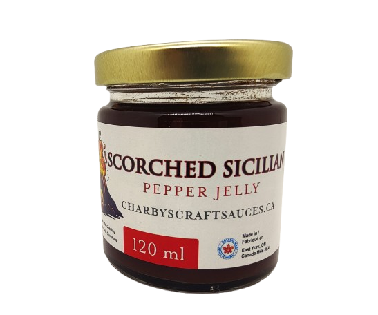 Scorched Sicilian Pepper Jelly